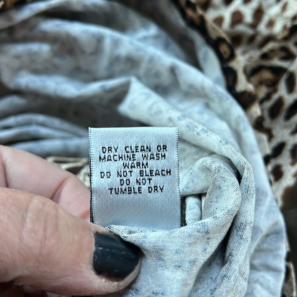 Cache Leopard dress L - Picture 10 of 10